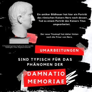 damnatio memoriae: Statuenumarbeitung2