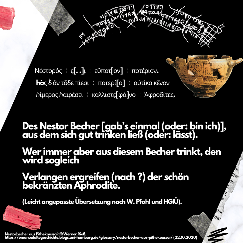 Nestorbecher von Pithekoussai, Ischia