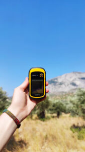 Immer dabei: Das GPS-Gerät