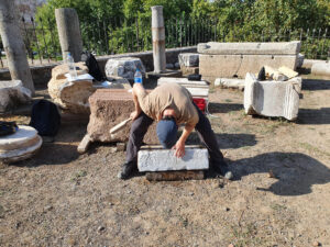 Überprüfen des Abklatsches